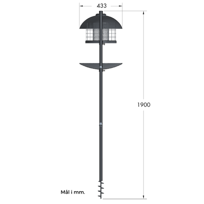 Lærke - Premium Fuglefoderhus